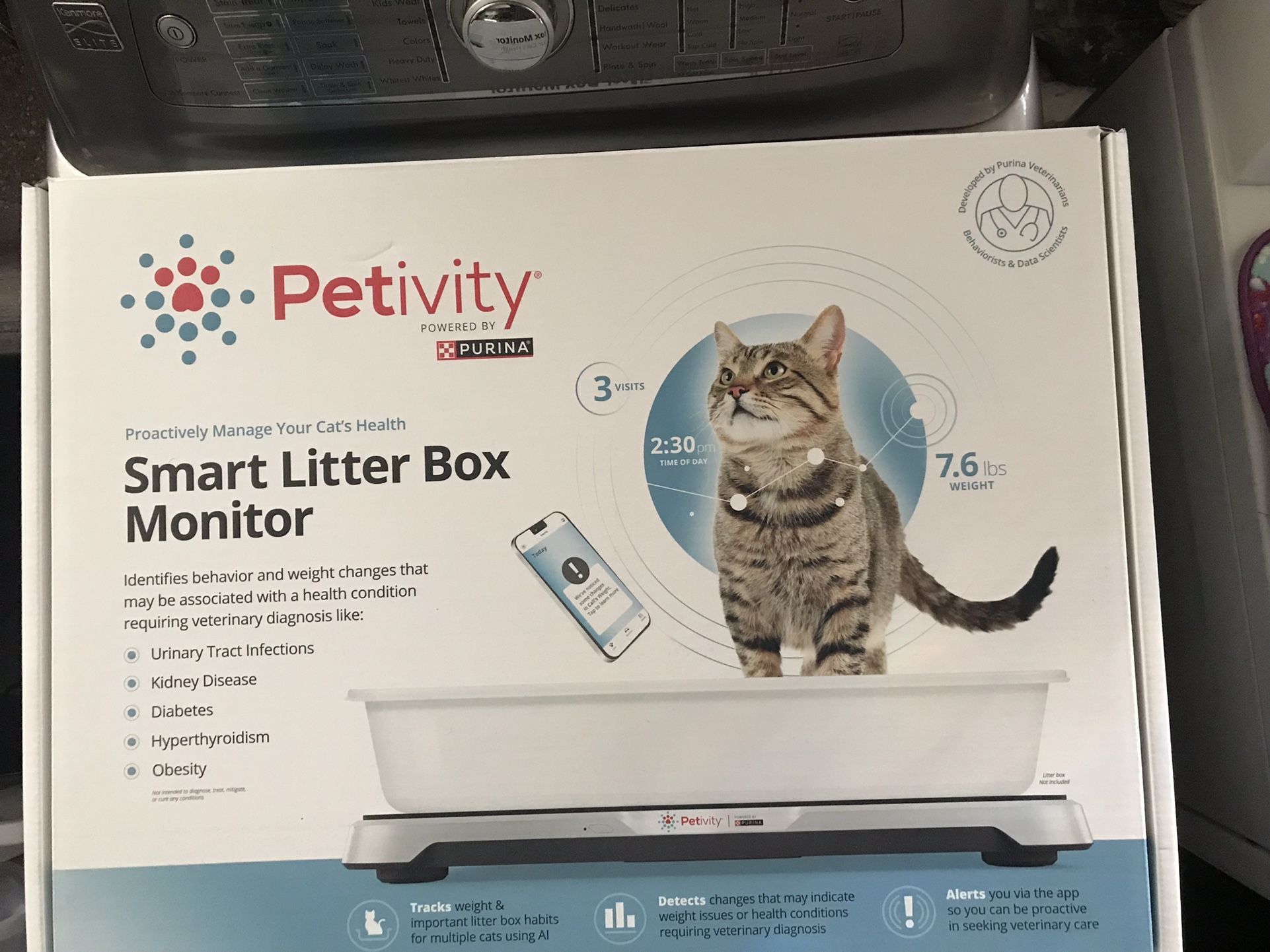 Petivity Smart Litter Box Monitor