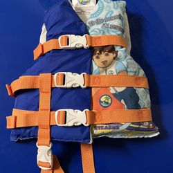 Go Diego Go Life Jacket Size Child 30-50lbs