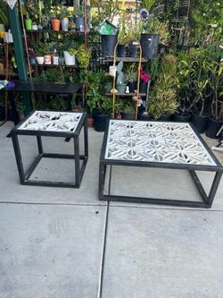 Coffee and side table set 35 Dlrs