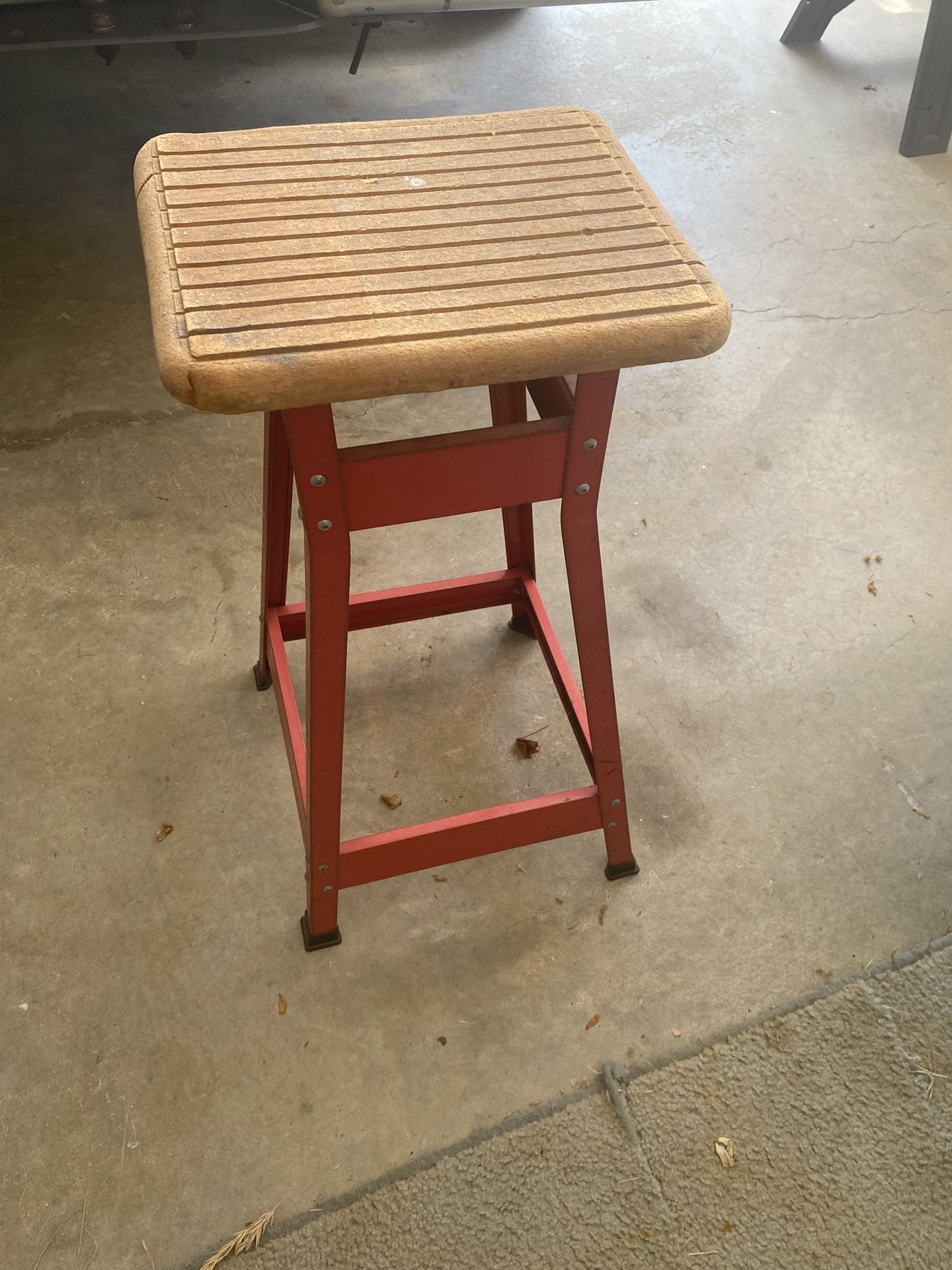 Vintage Metal Stool