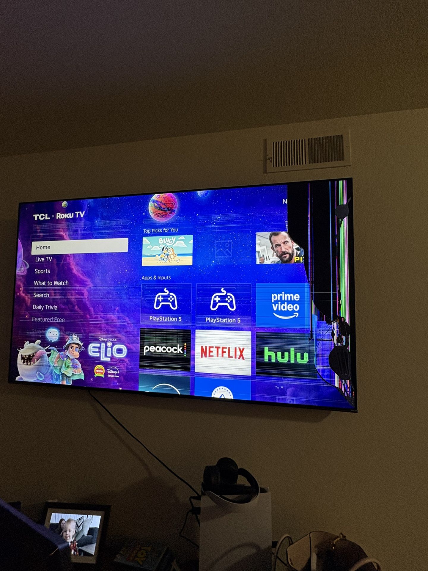 75 Inch TCL Roku Tv