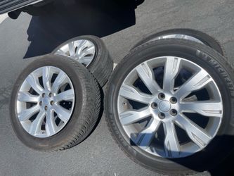 Land Rover stock rims and tires
