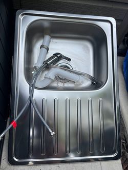 IKEA kitchen sink & faucet