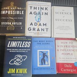 Motivation & Self-Improvement Book Lot – 6 Bestselling Titles