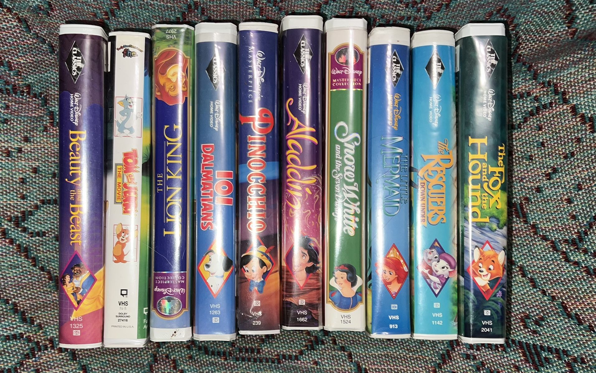 Vintage Disney VHS Collection for Sale