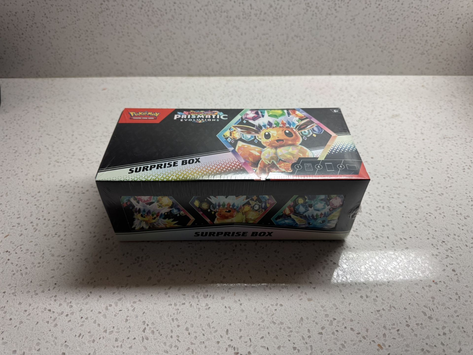 Prismatic Evolutions Surprise Box