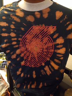 Portland Trailblazers Logo Tie Dyed T-shirt