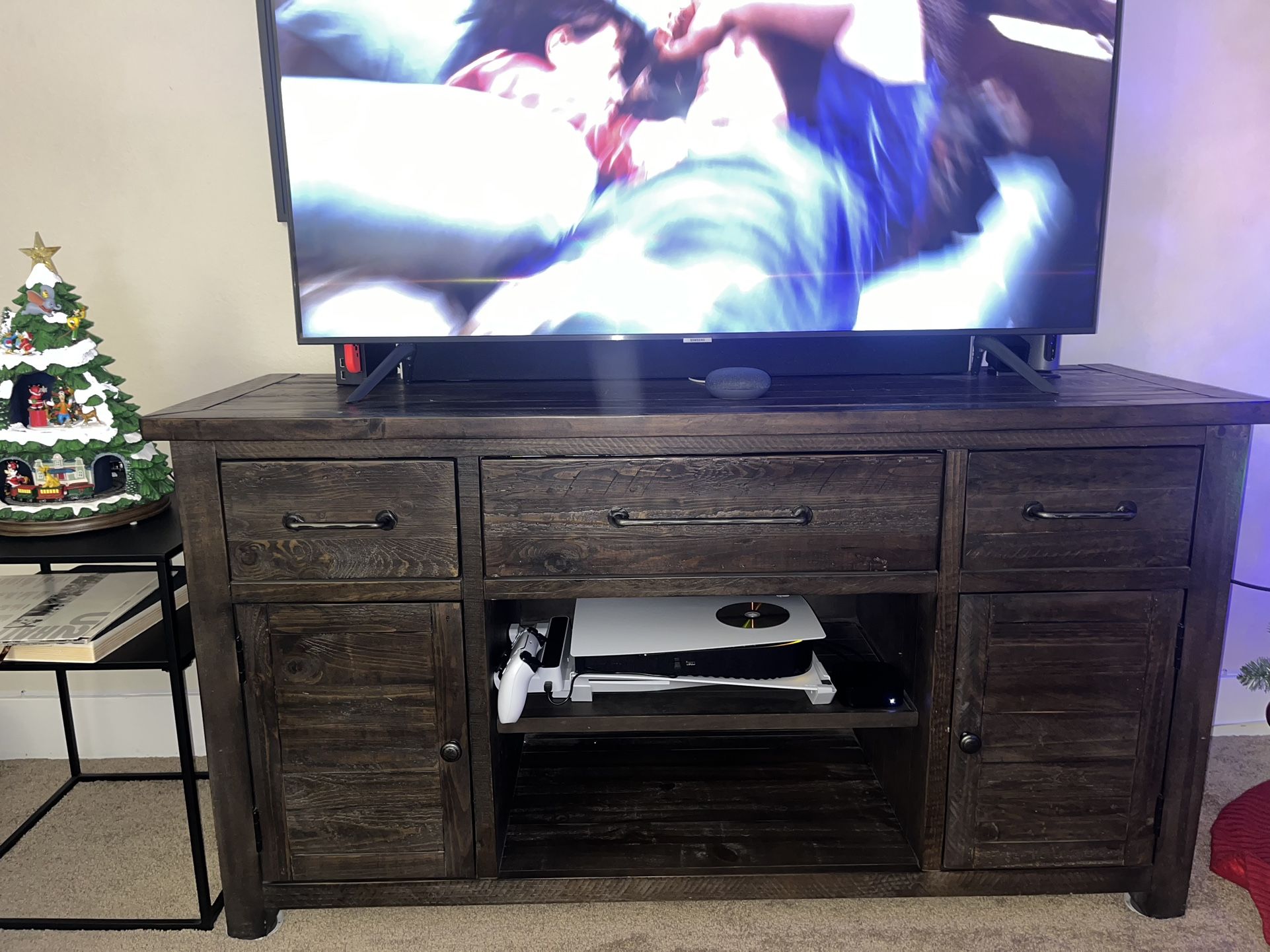 Living Spaces TV Console 60inches