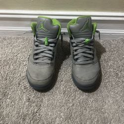 jordan 5 green bean