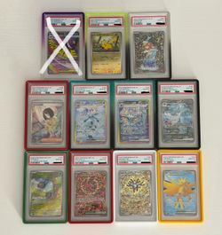 Pokemon psa slabs - prices vary