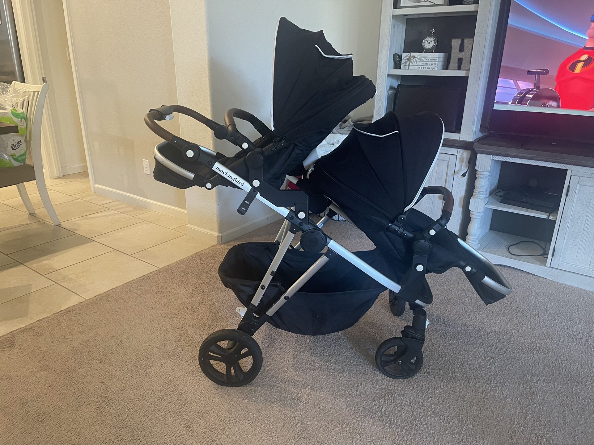 Mockingbird Double Stroller