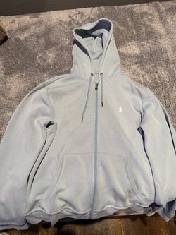 Baby Blue Polo Hoodie