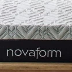 Brand New NOVAFORM Mattress Included Box Spring. FREE DELIVERY 