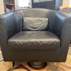 Black Arm Chair (ikea)