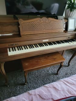 Baldwin Upright Piano with Bench