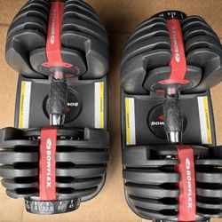 BOWFLEX ADJUSTABLE WEIGHTS