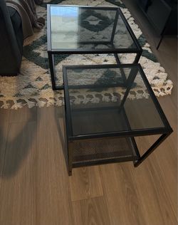 Coffee table and end table