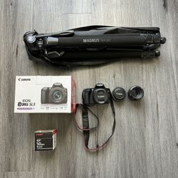 Canon Rebel SL3 DSLR Camera Bundle