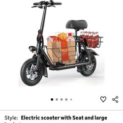 New Electric Scooter For Men Or Women