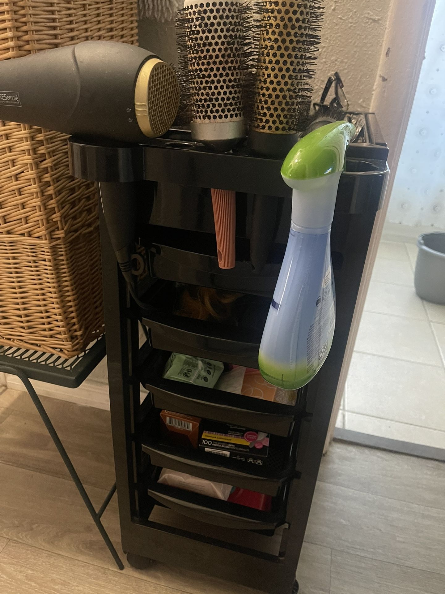 Hair Supplies Cart