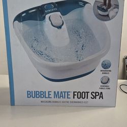 HoMedics Bubble Mate Foot Spa.