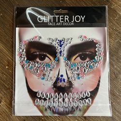 Glitter Face Mask Makeup 💄 