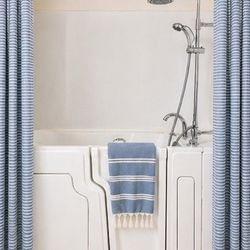 Walk-in jetted-tub