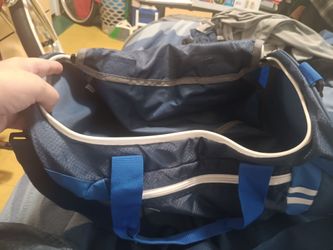 Duffle bag small blue