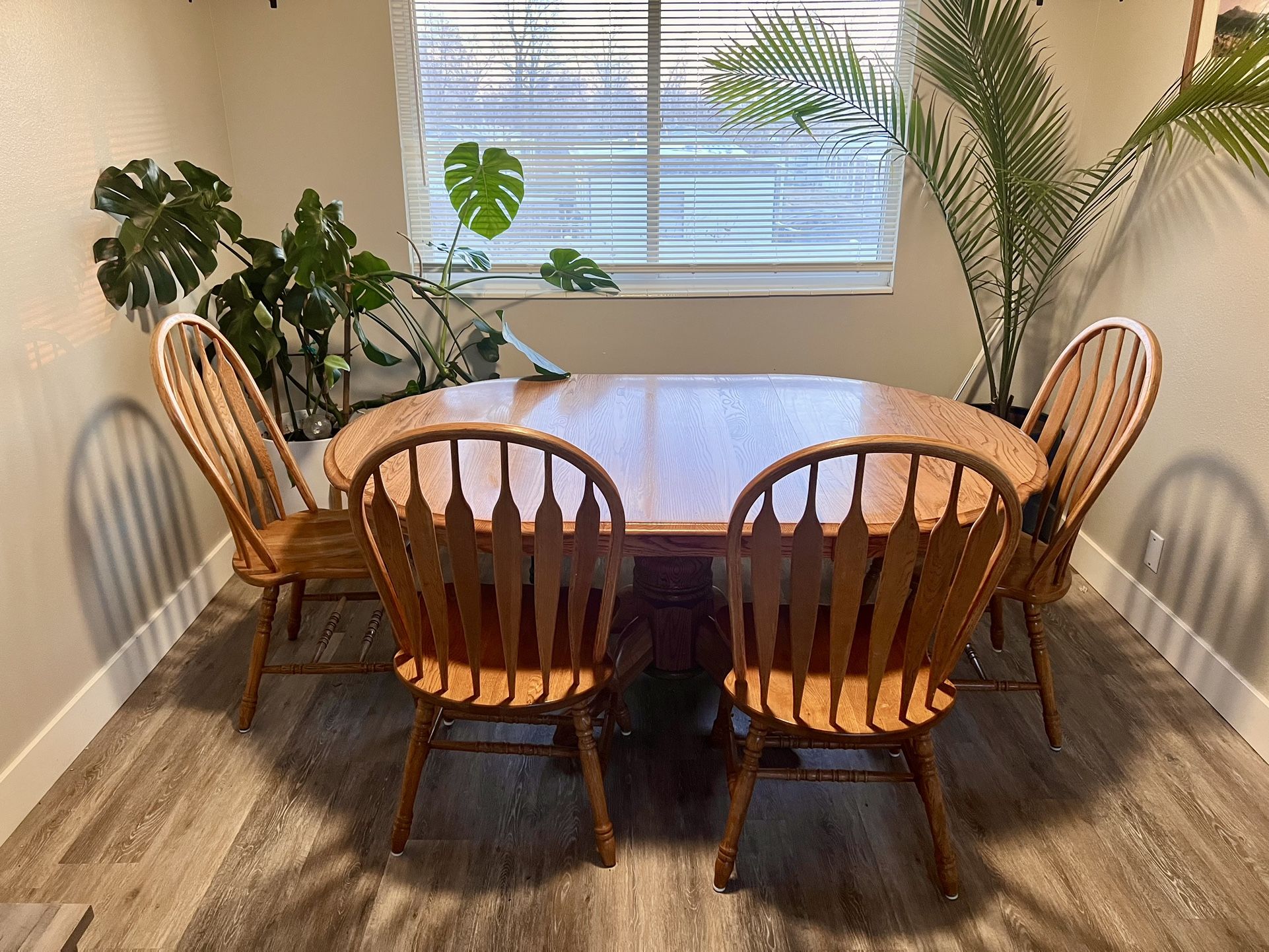 Dining Table + Four Chairs