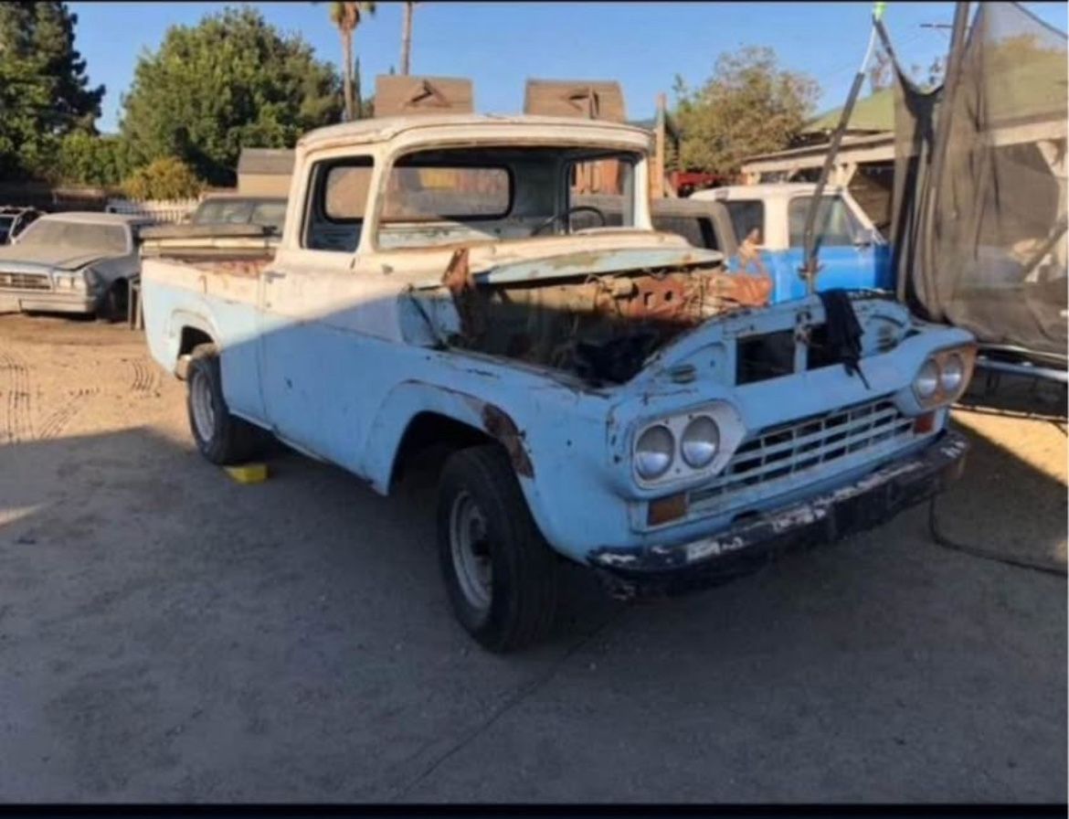 1960 Ford F100 Short Bed Original Frame