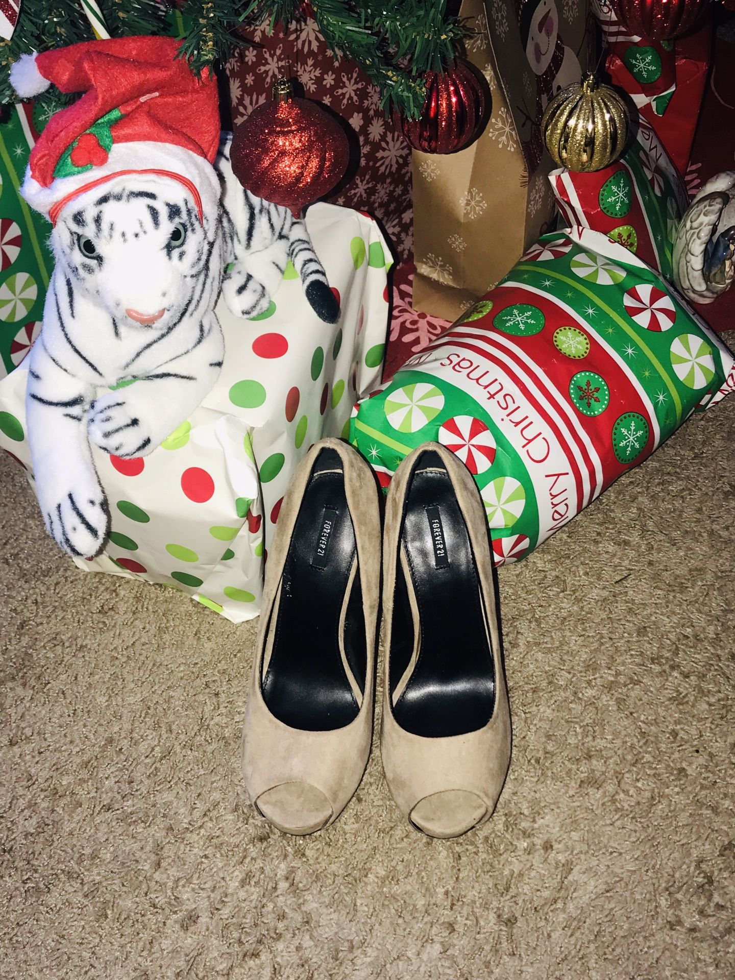 Forever 21 Nude Heels