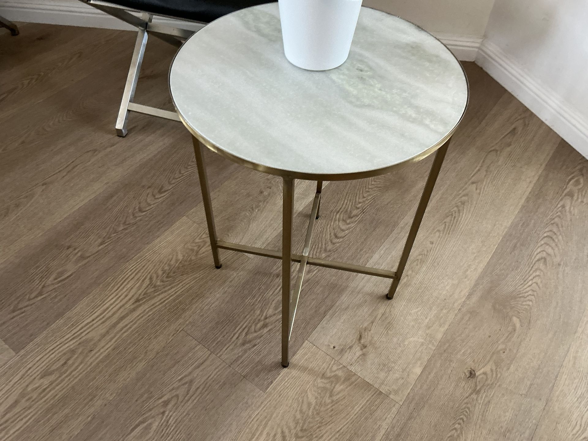 Real Marble Topped Table
