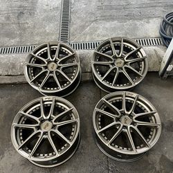 18x7.5 5x112 Niche Set Of 4 