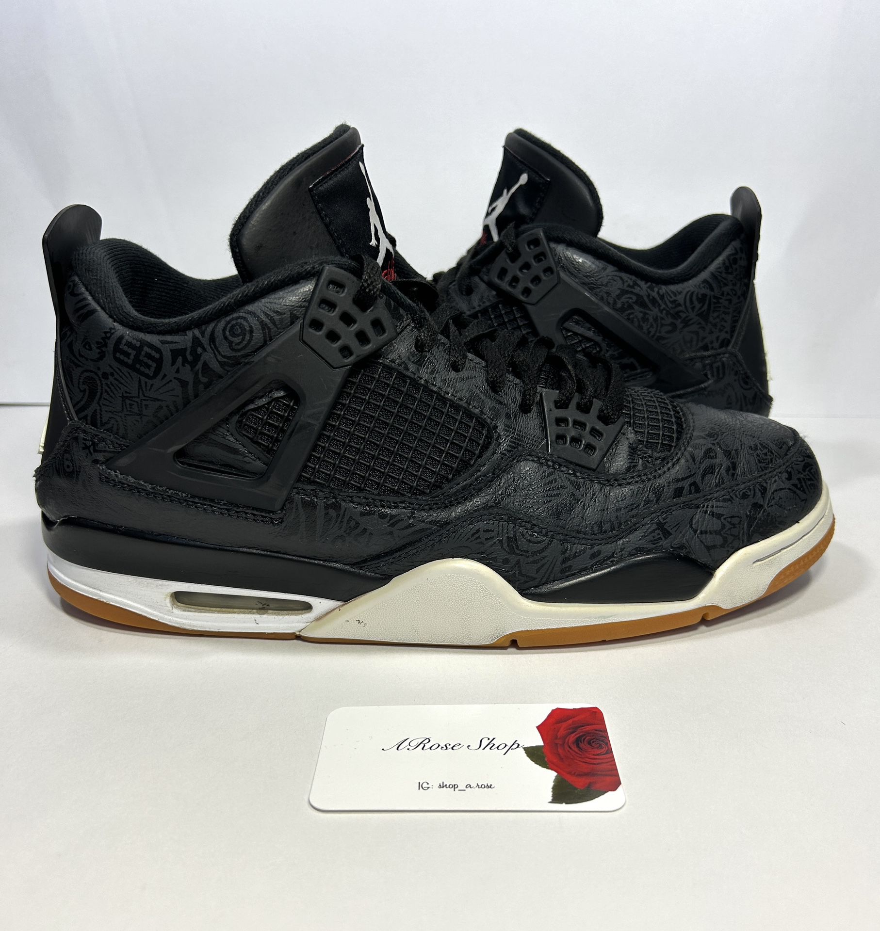 Nike Air Jordan 4 Retro ‘Laser’ (CI1184 001) Shoes Size: 13 M