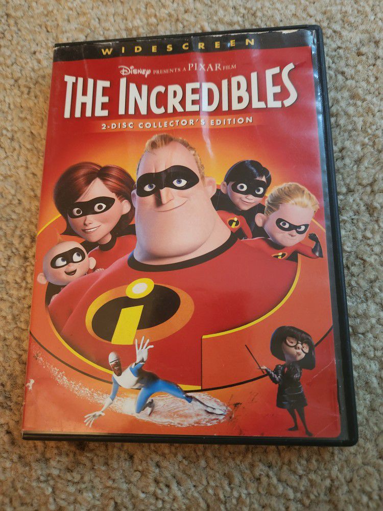 The Incredibles (DVD, 2004)