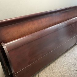 King Sized Sleigh Bed frame