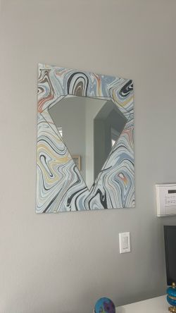Modern Glass Mirror