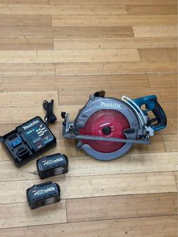 Makita 40v 10-1/4 Circular Saw GSR02 Kit