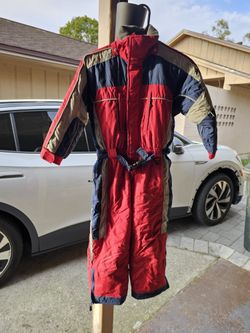 Ski Suit Onepeice Size 8 Kids No Rips Or Tears