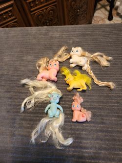 1980's Troll Cats 5 Total