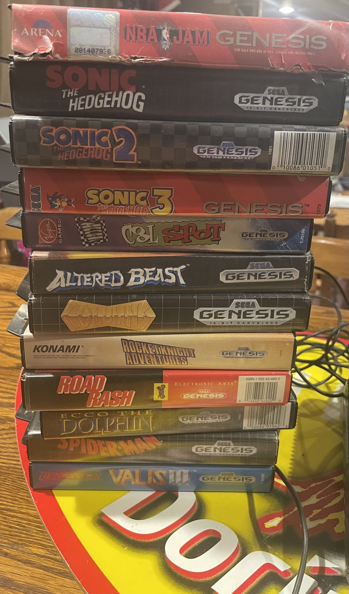 Sega Genesis Cartridges