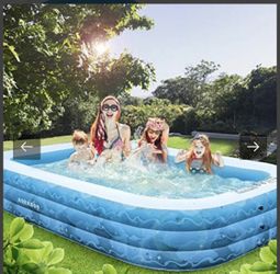 New Family Pool 120 X72 X 22”