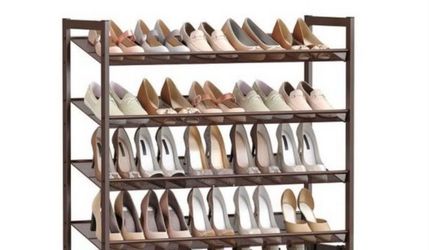 4 Tier Shoe Rack Organizer