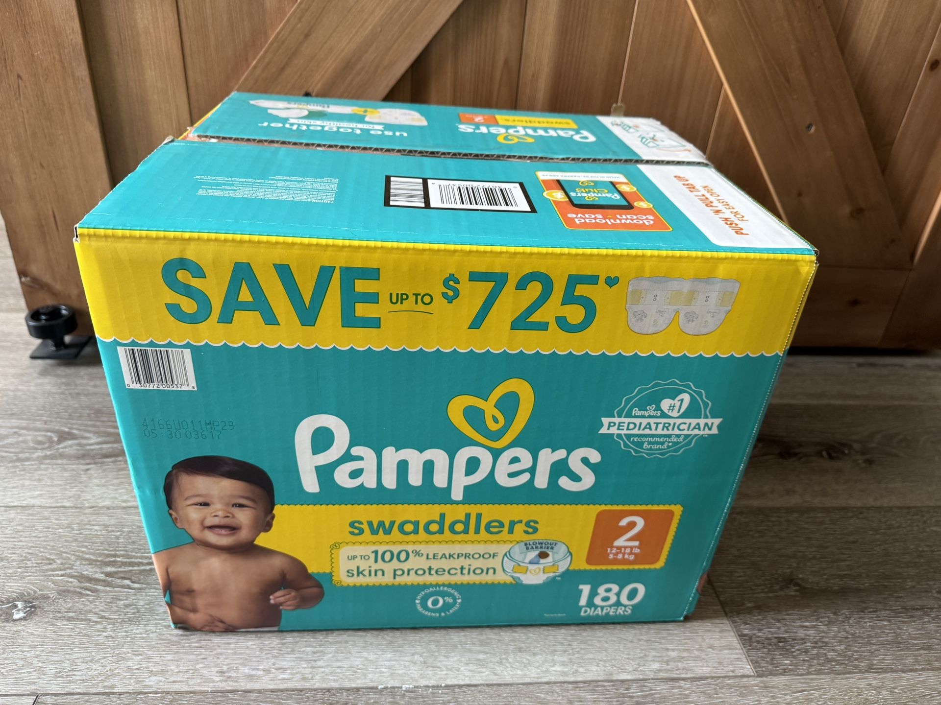 Great price For Pampers Size 2 (NEW!)