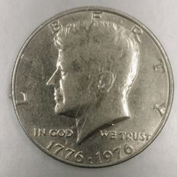 (2) 1976 Kennedy Bicentennial Half Dollars
