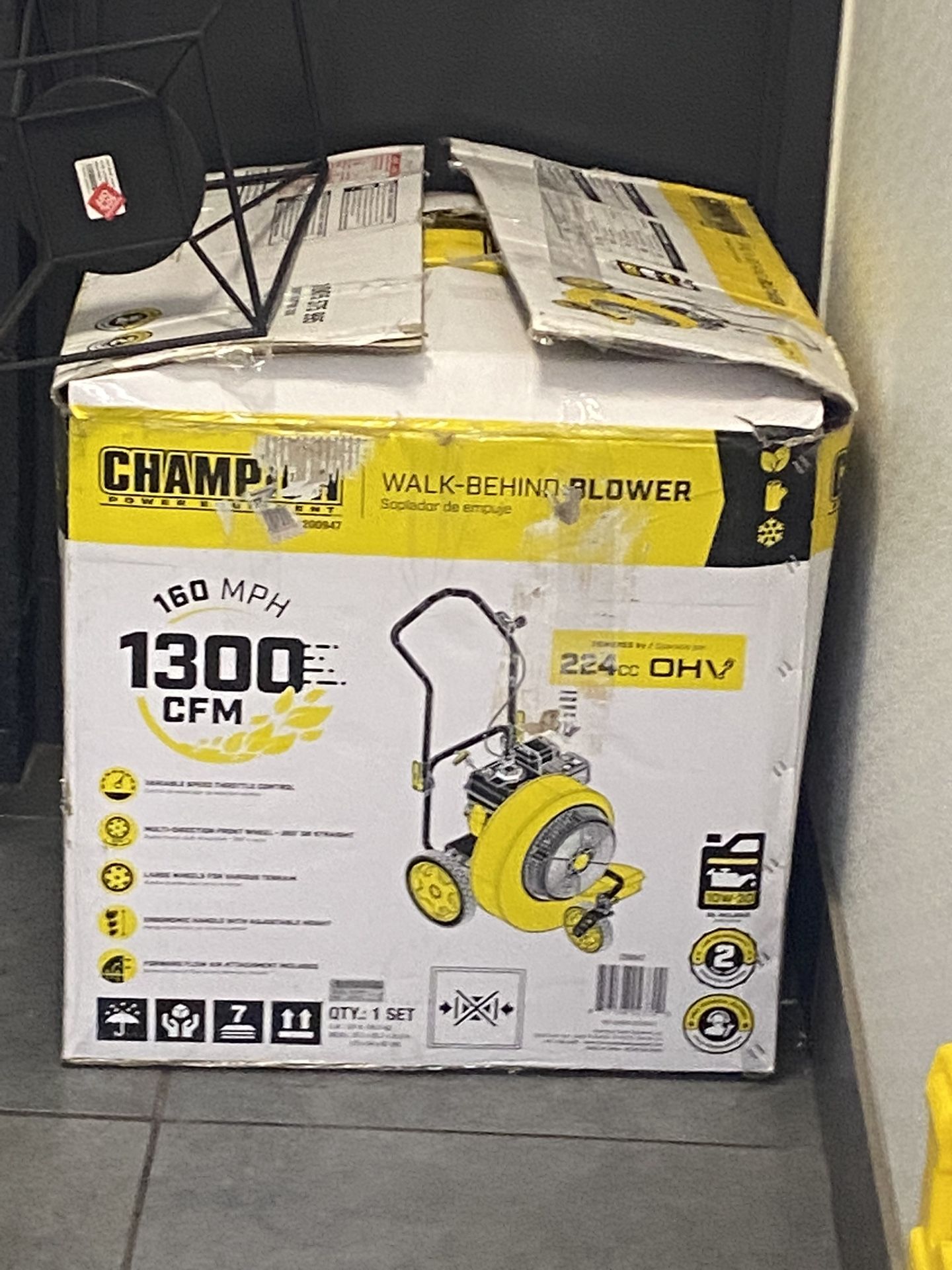Champion Walk Behind Leaf Blower