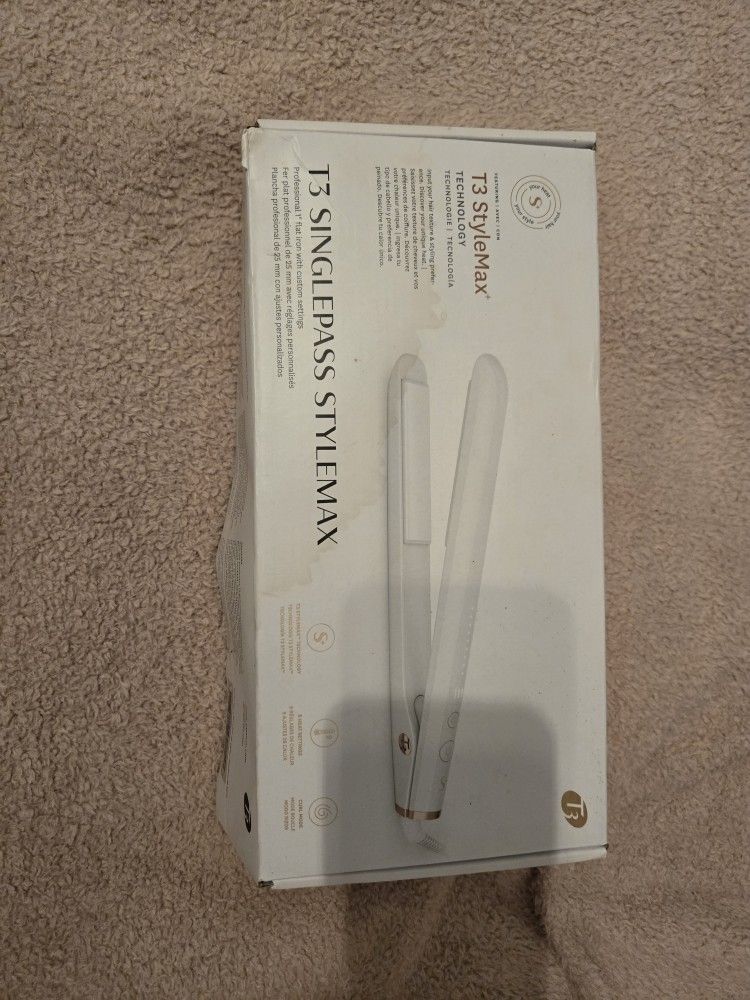 Brand New Hair Straightener T3 SinglePass Stylemax