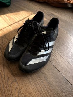Adidas Track & Field Sprint Spikes – Black/White