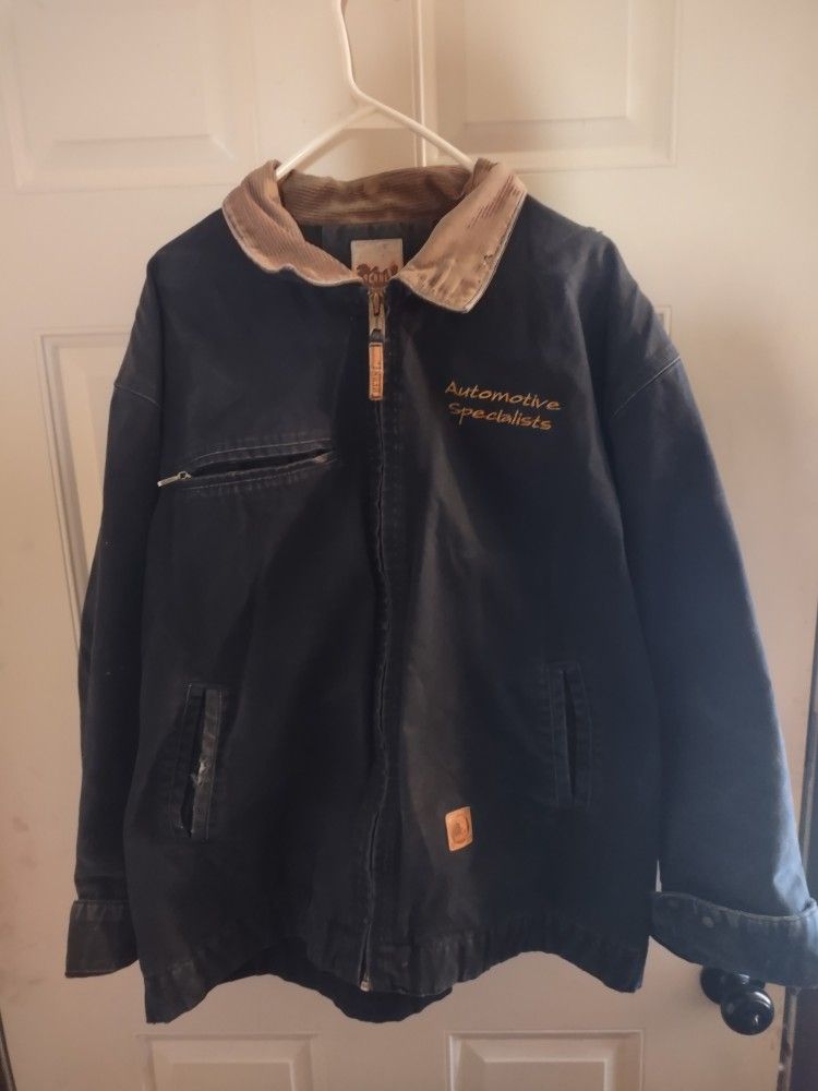 Levi Styled Berne Work Jacket Size Large Good Shape