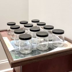12-Pack Glass Jar & Lid Set from Amazon